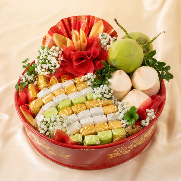 Mâm kẹo dừa Bến Tre