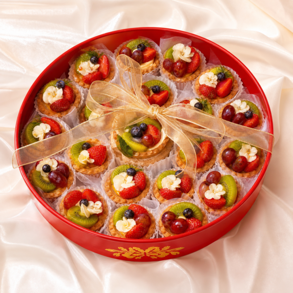 Mâm bánh tart trái cây