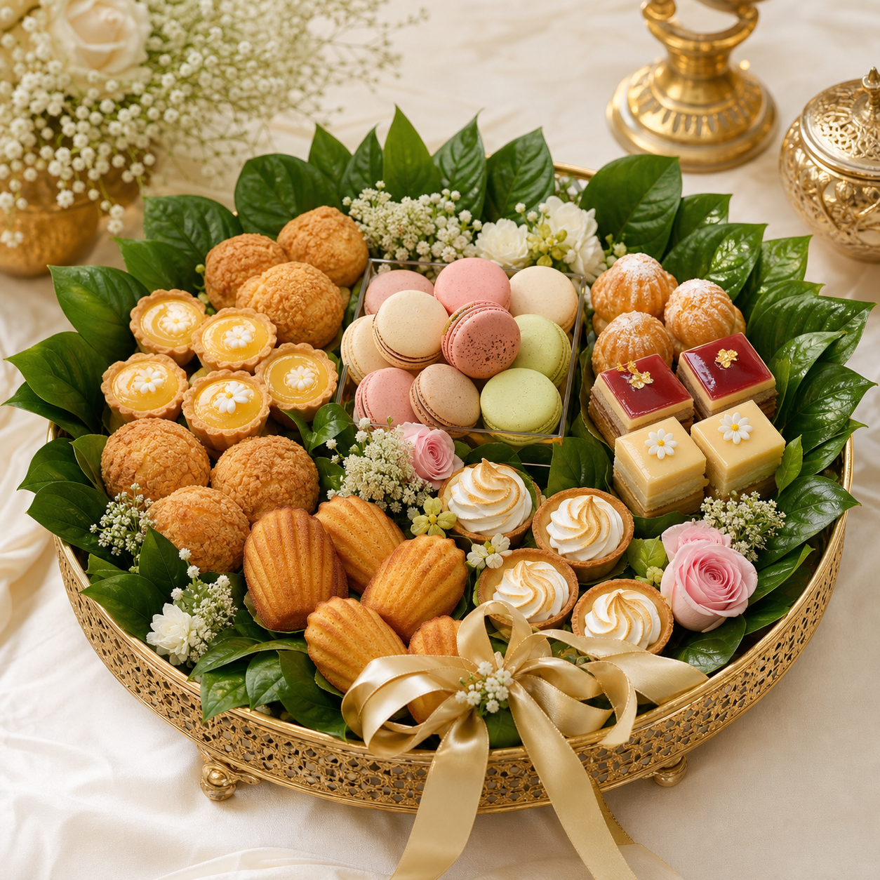 Mâm bánh ngọt Pháp cưới hỏi
