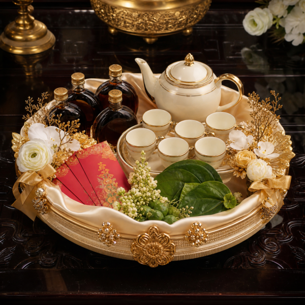 Mâm trà rượu cao cấp
