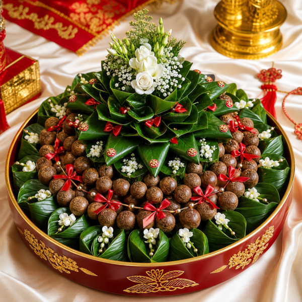 Mâm trầu cau nghệ thuật