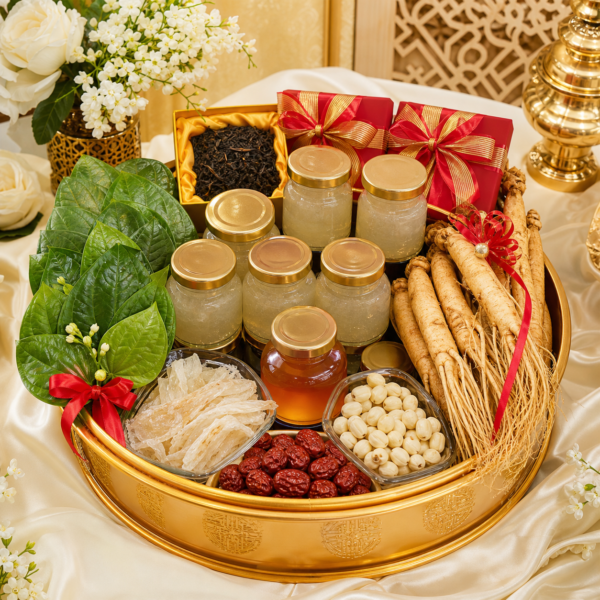 Mâm quà sức khỏe sính lễ